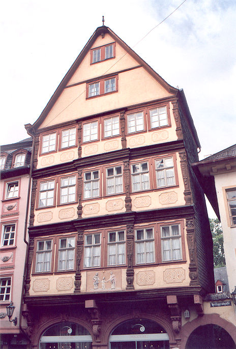 Half-timbered house on Augustinerstraße