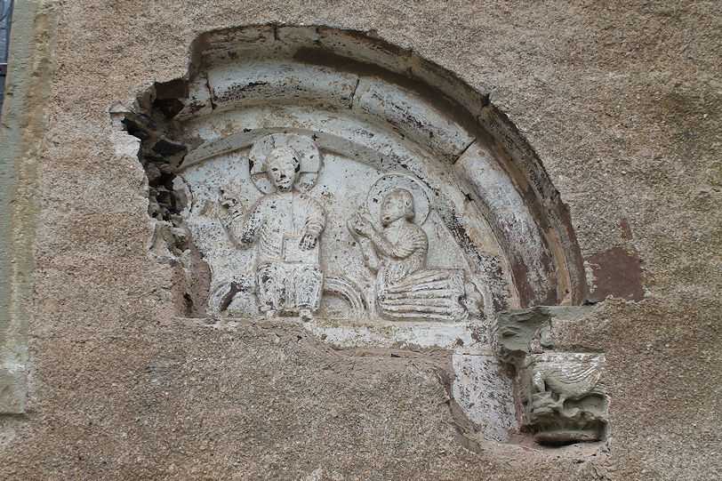 Kirche St. Peter relief