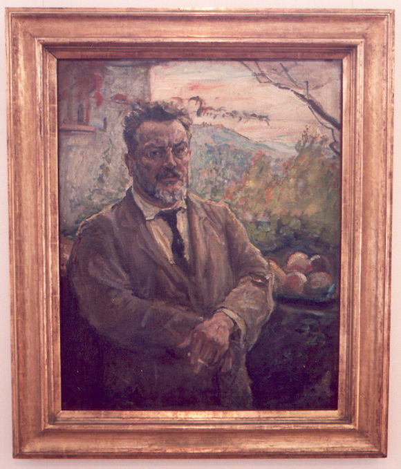 Max Slevogt self-portrait