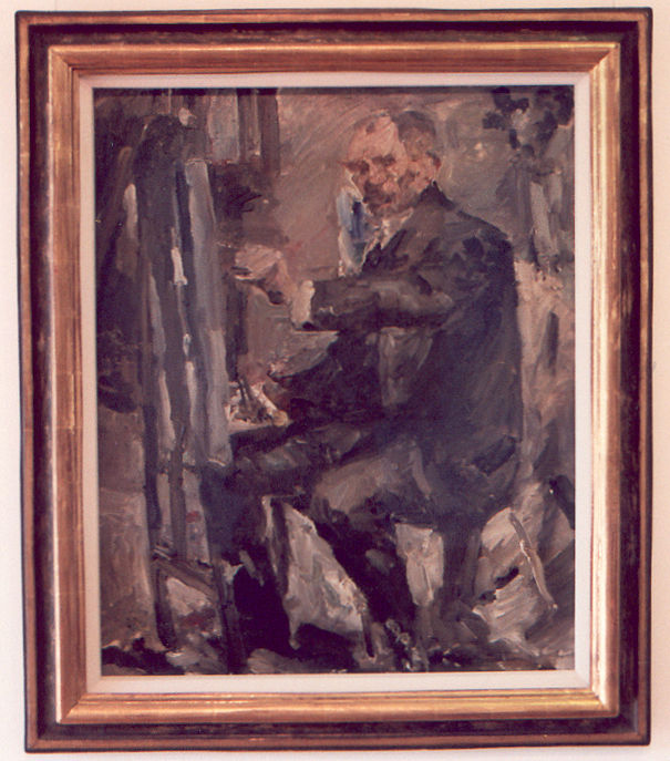 Lovis Corinth self-portrait
