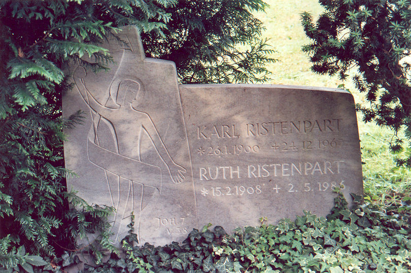 Karl Ristenpart's grave