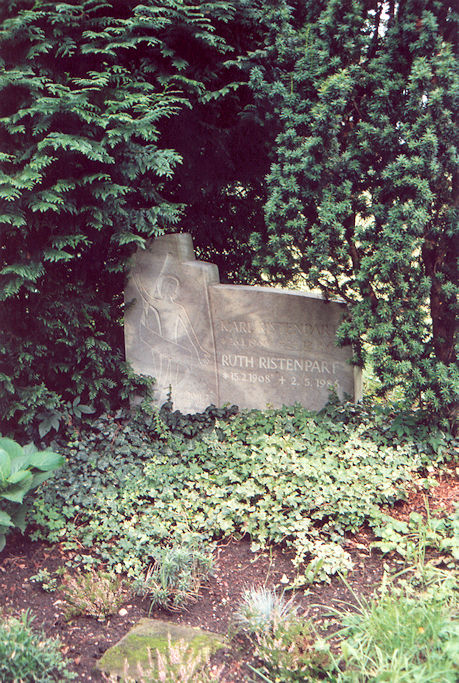 Karl Ristenpart's grave