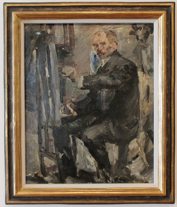Lovis Corinth self-portrait