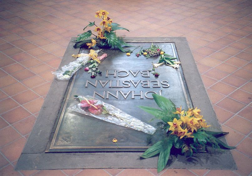 Johann Sebastian Bach's tomb