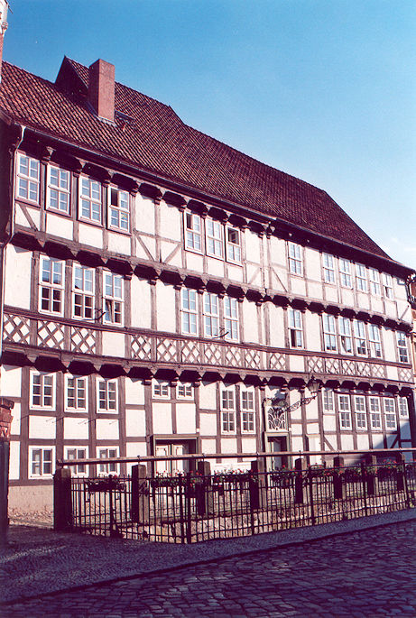 Half-timbered house on Word