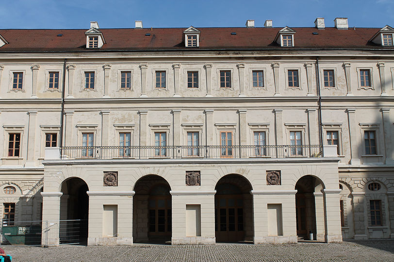 Stadtschloss courtyard