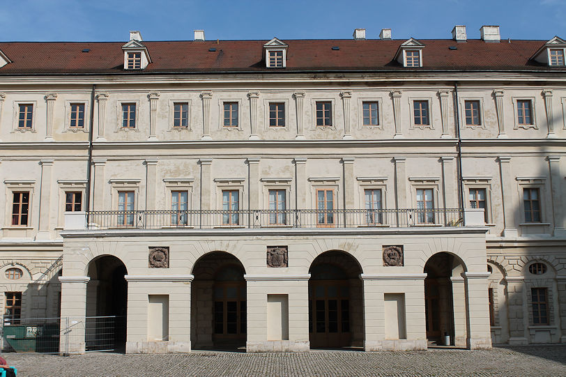 Stadtschloss courtyard