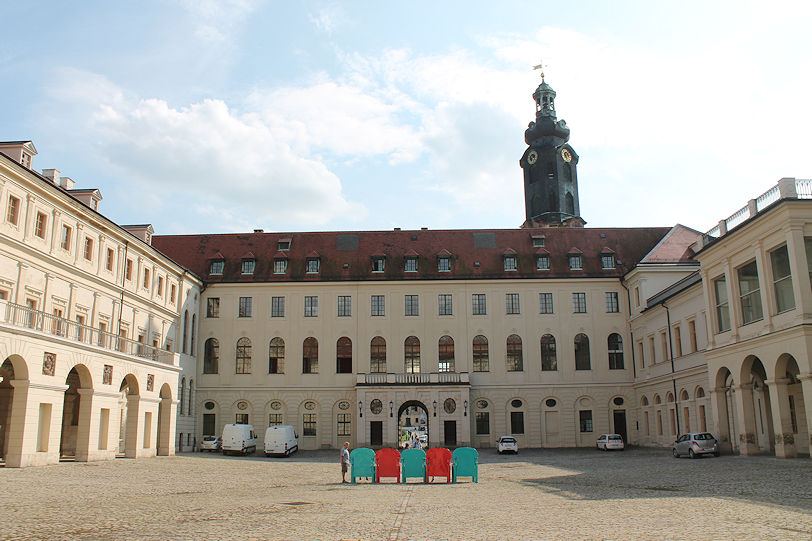 Stadtschloss courtyard