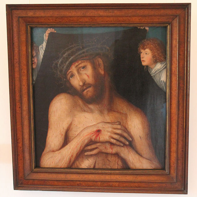 Lucas Cranach I painting Christ