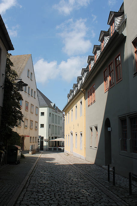 Kollegiengasse with Gelbe Schloss & Rote Schloss