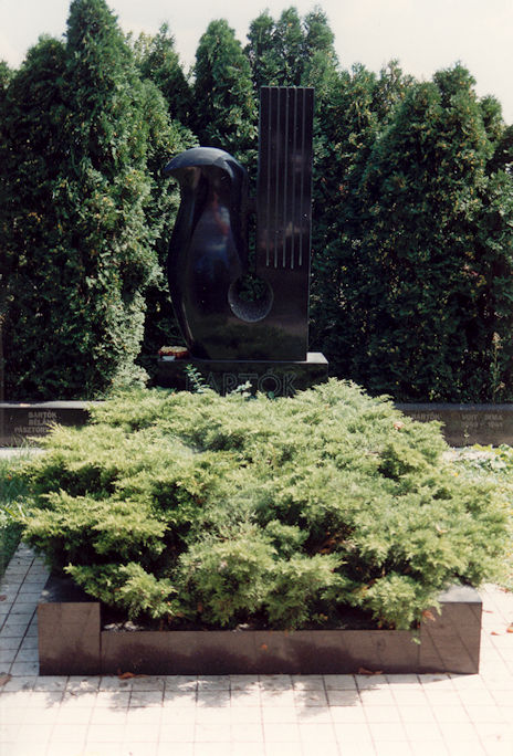 Béla Bartók's grave