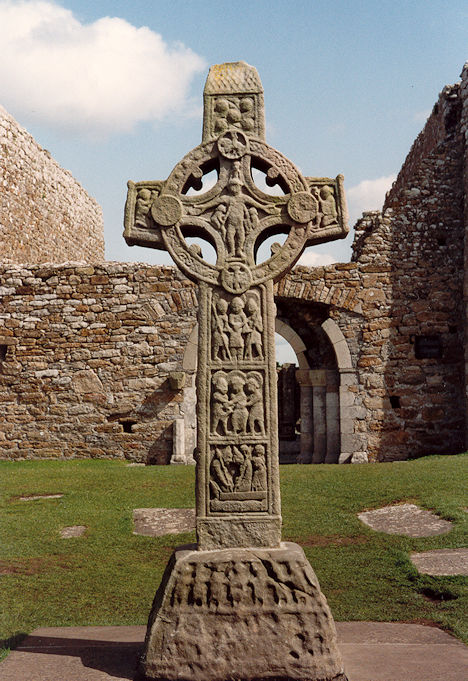Monastery Celtic cross