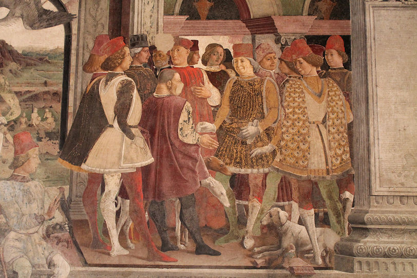 Palazzo Schifanoia Francesco del Cossa fresco