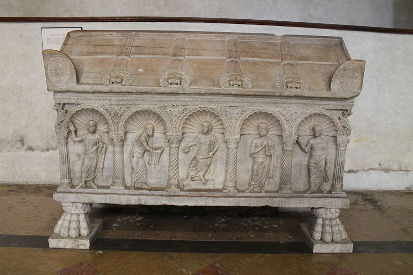 Basilica di San Francesco sarcophagus