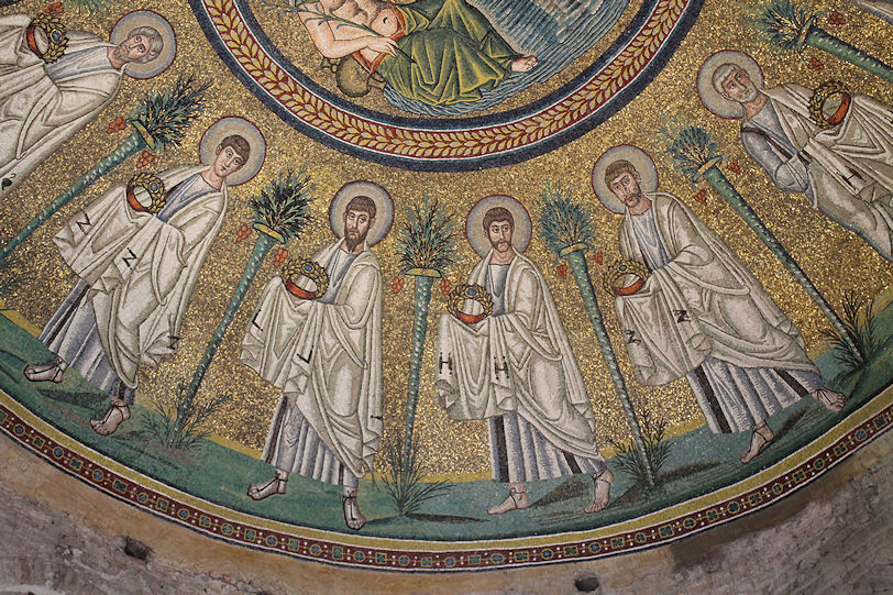 Battistero degli Ariani cupola mosaics
