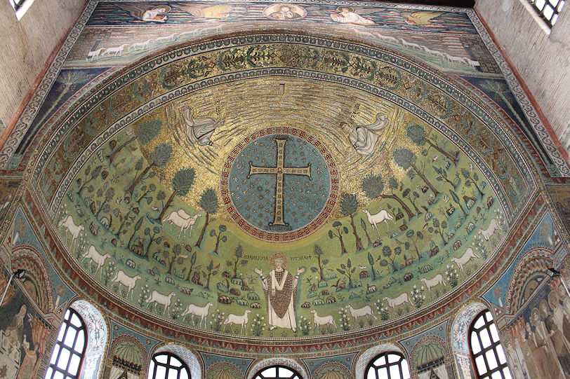 Basilica di Sant'Apollinare in Classe apse mosaics