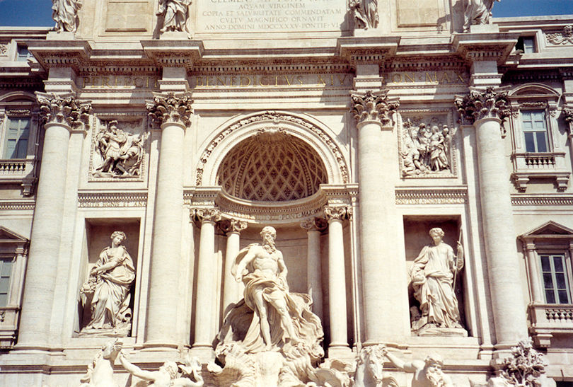 Trevi fountain