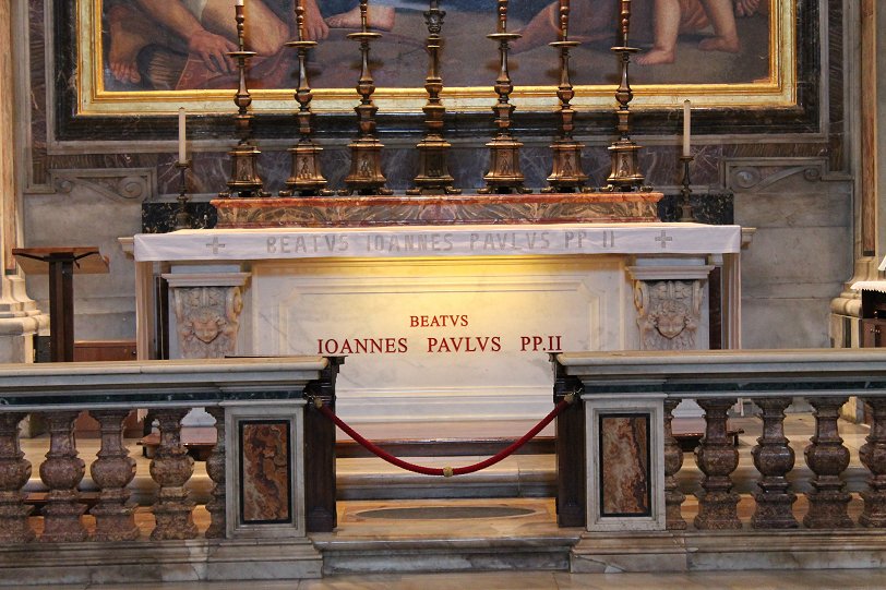 Basilica di San Pietro in Vaticano Giovanni Paolo II tomb