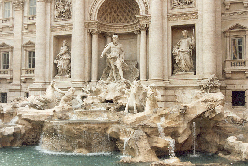 Trevi fountain