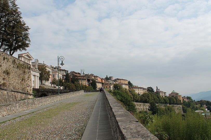 Panoramic view Città Alta