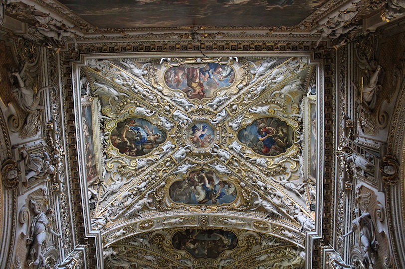 Basilica di Santa Maria Maggiore decorated vault