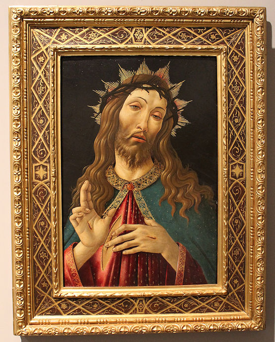 Sandro Botticelli's painting Christ