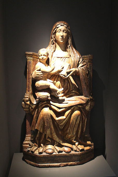 Virgin & Child sculpture