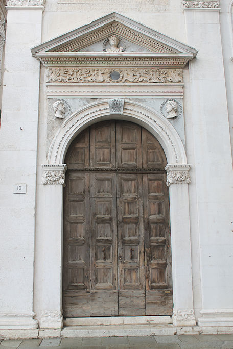 Palazzo della Loggia, portal of the edificio dello scalone