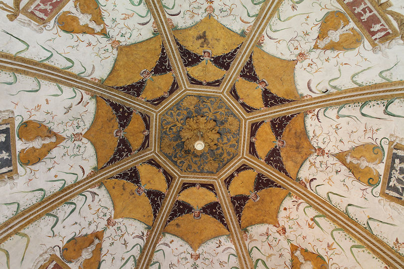 Palazzo Te Camerino delle Grottesche ceiling