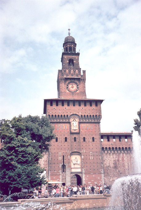 Castello Sforzesco Torre del Filarete