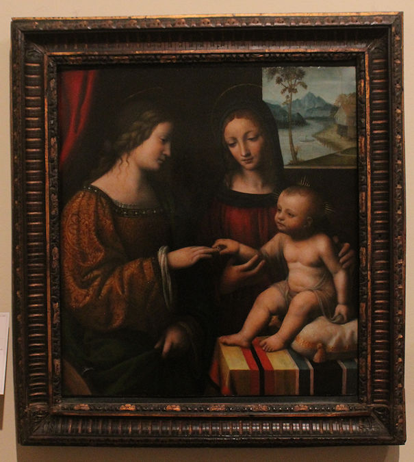 A Bernardino Luini painting