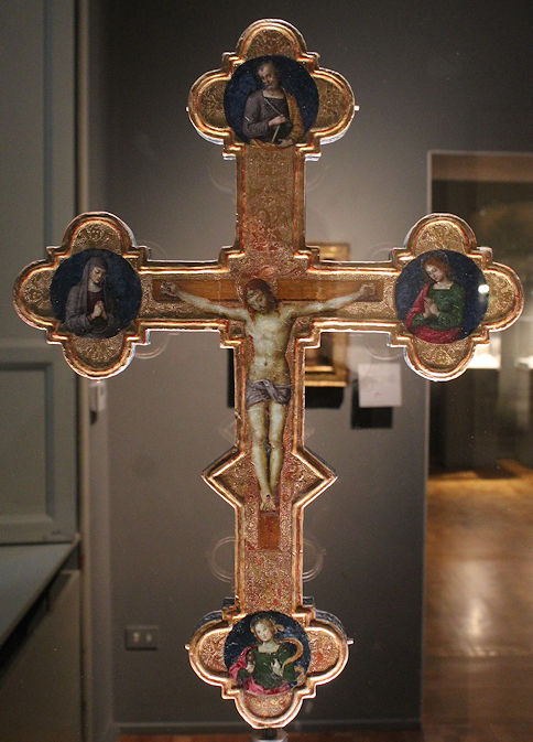 A Raffaello Sanzio cross