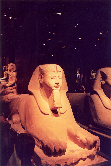 Sphinx statue