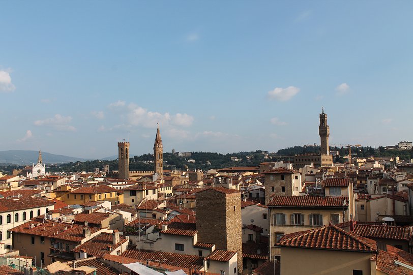Panoramic view from Campanile di Giotto