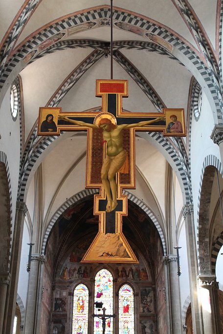 Basilica di Santa Maria Novella Crocifisso by Giotto