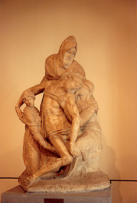 Pietà Bandini by Michelangelo Buonarroti
