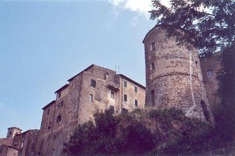 Houses & tower