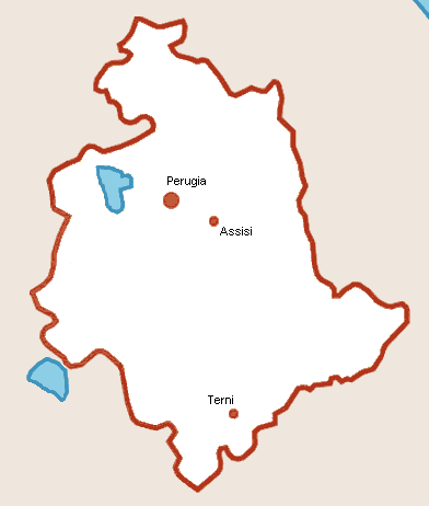 Umbria Map