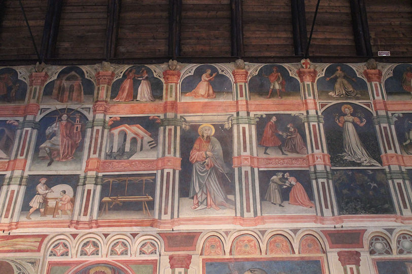 Palazzo della Ragione frescos