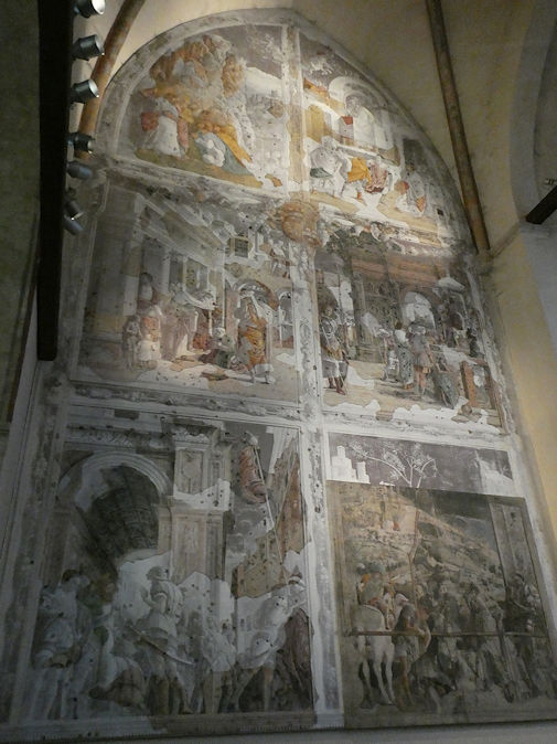 Chiesa degli Eremitani, Ovetari Chapel, frescoes