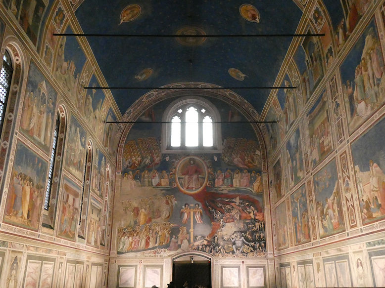 Cappella degli Scrovegni, Giotto frescoes