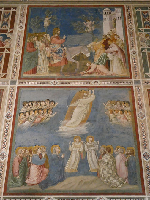 Cappella degli Scrovegni, Giotto frescoes