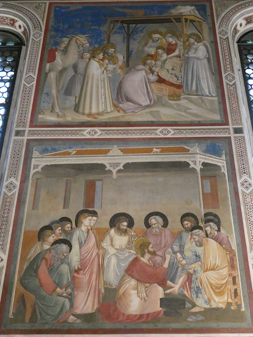 Cappella degli Scrovegni, Giotto frescoes