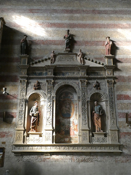 Chiesa degli Eremitani, Ave Regina Caelorum
