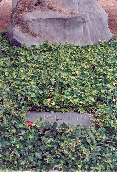 Luigi Nono's grave