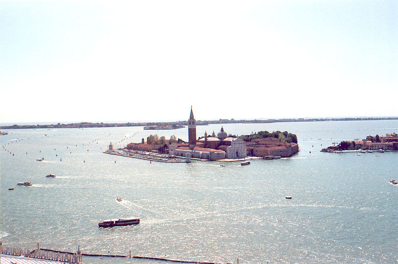 View with Isola di San Giorgio Maggiore from Campanile di San Marco
