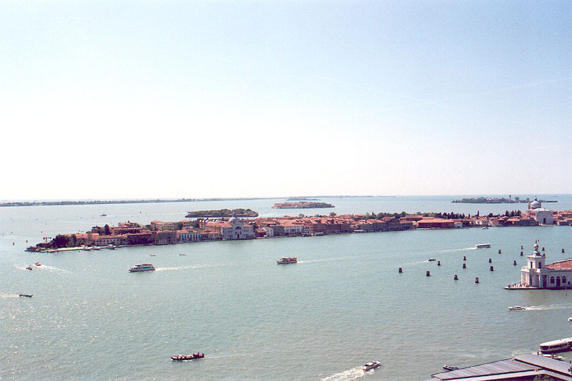 View with Giudecca from Campanile di San Marco