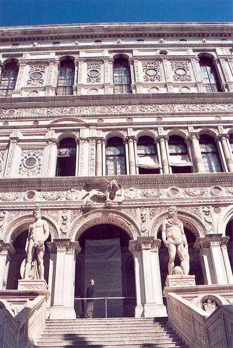Palazzo Ducale courtyard Scala dei Giganti