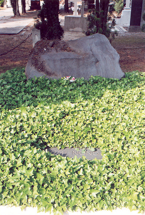 Luigi Nono's grave