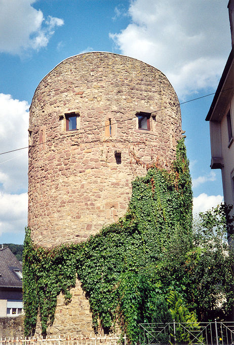 Tower, fortifications, Rue des Remparts